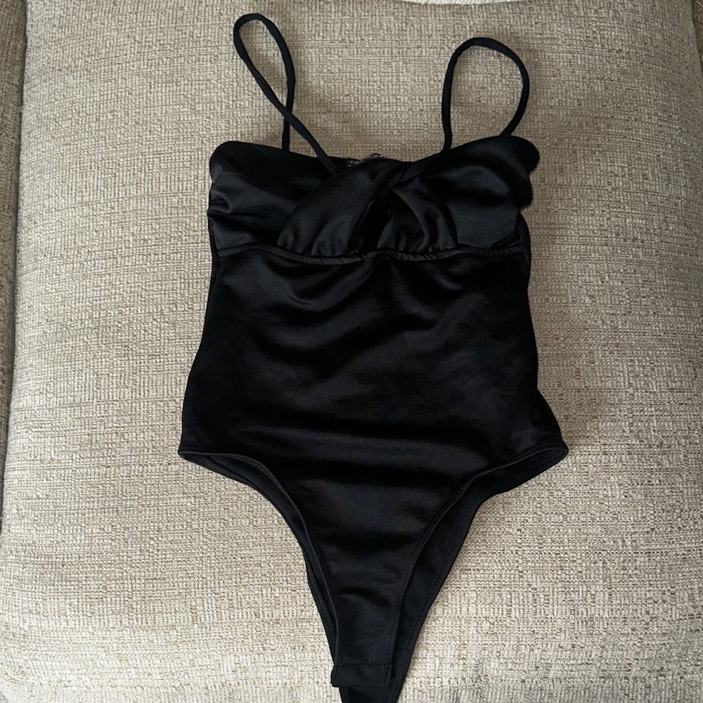 Fashion nova Black One Piece